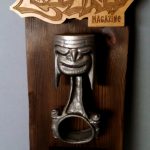 Rat Fink key chain and Custom Trophy sculpted by Odd Rodney