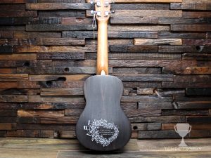 Engraved customer's ukulele