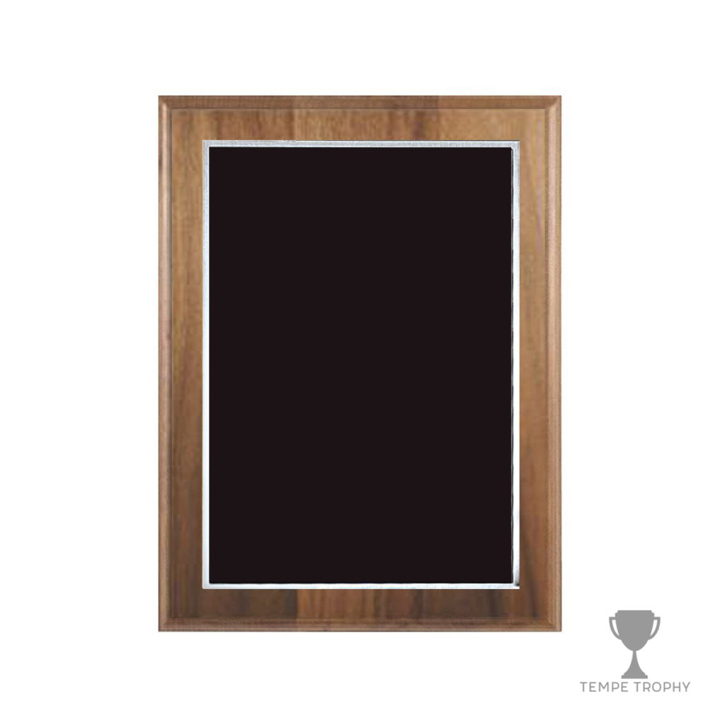 Walnut Silver Plaque - Image 2