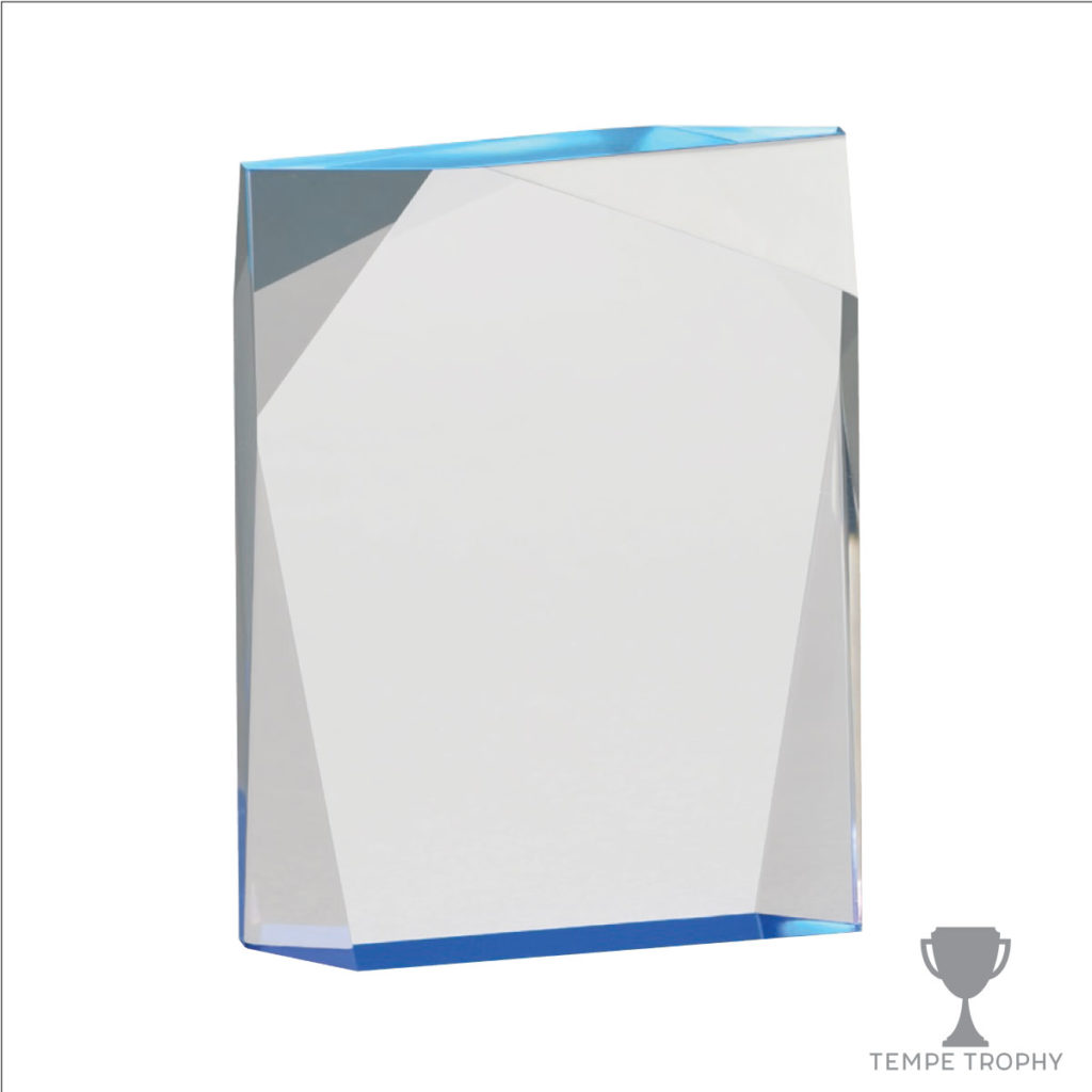 Blue Spectra Acrylic Award