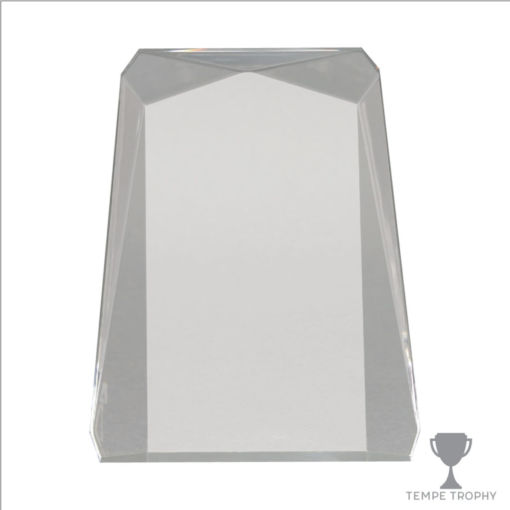 Clear Monument Wide Acrylic Award