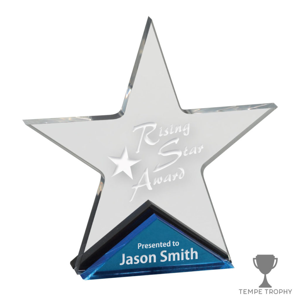 Clear Star Acrylic Blue Base