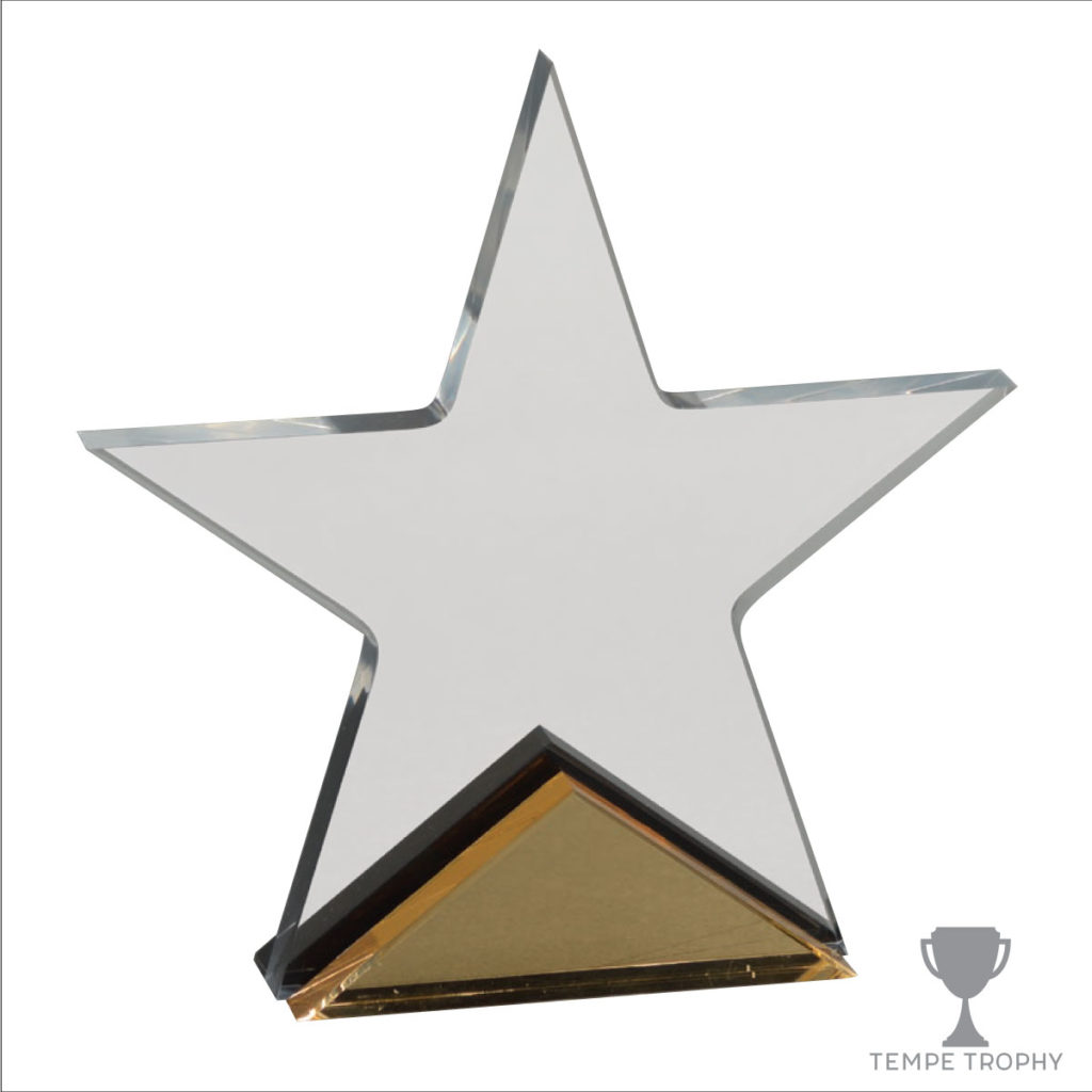 Star Gold Acrylic Award