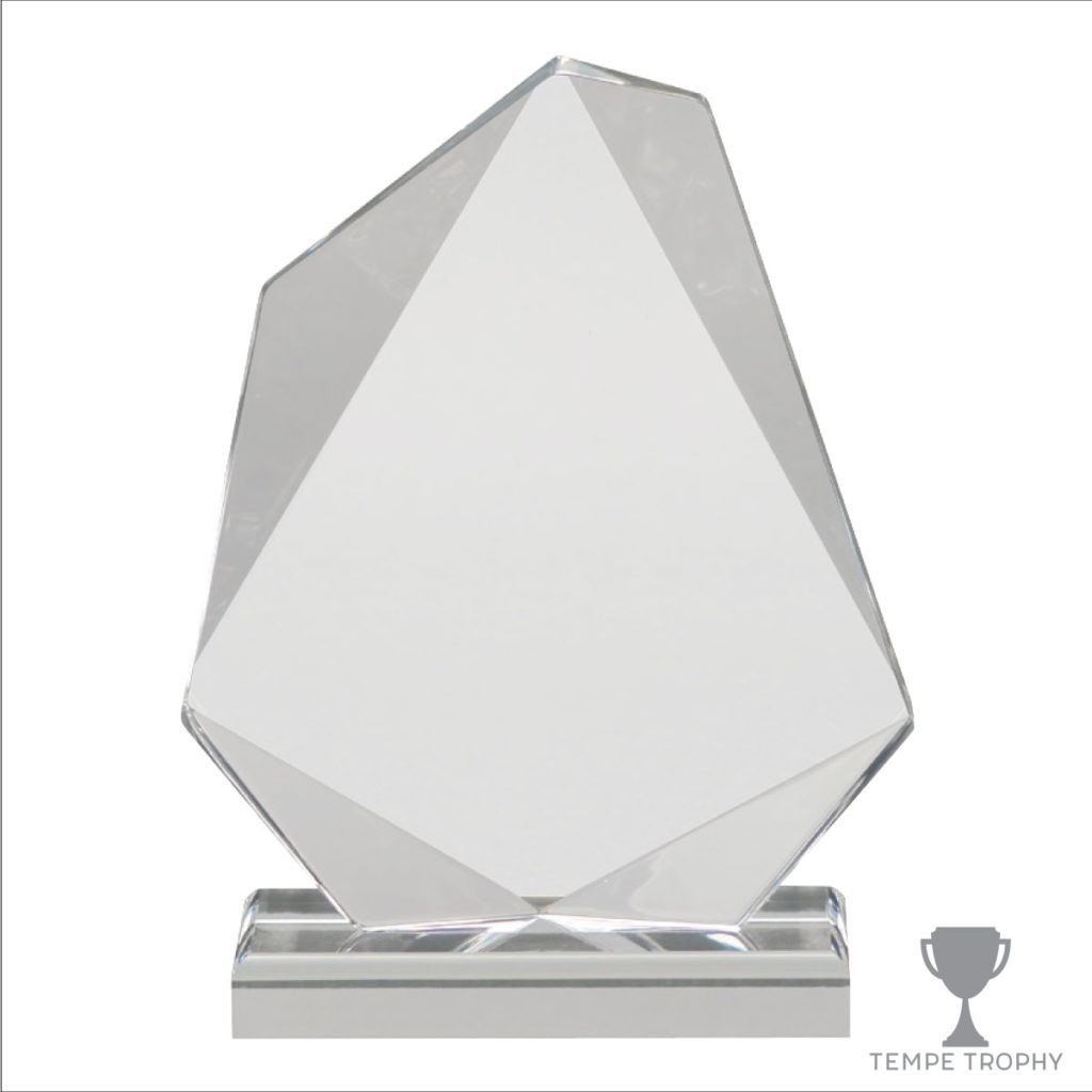 Ice Prince Clear Jewel Acrylic Award