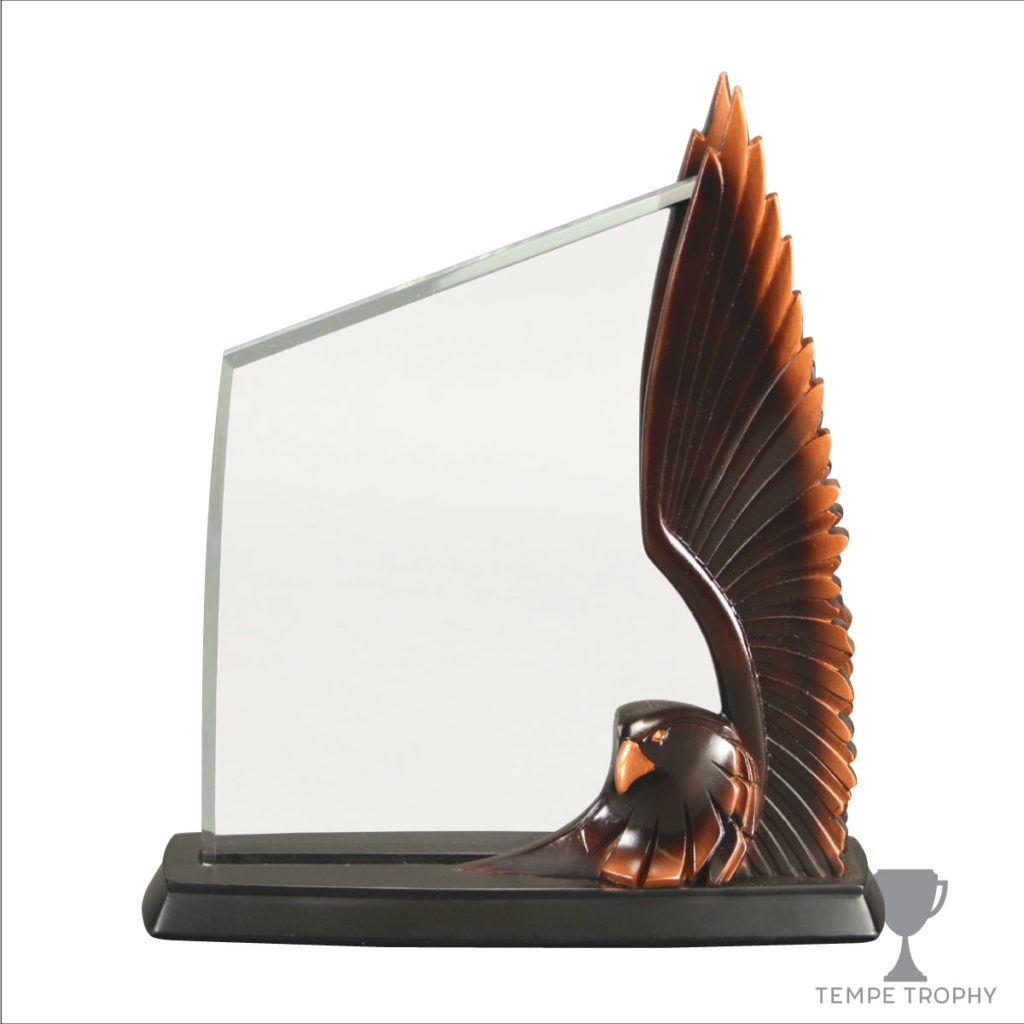 Acrylic with Eagle Resin Award