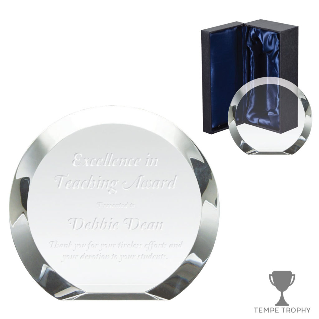Circle Crystal Award