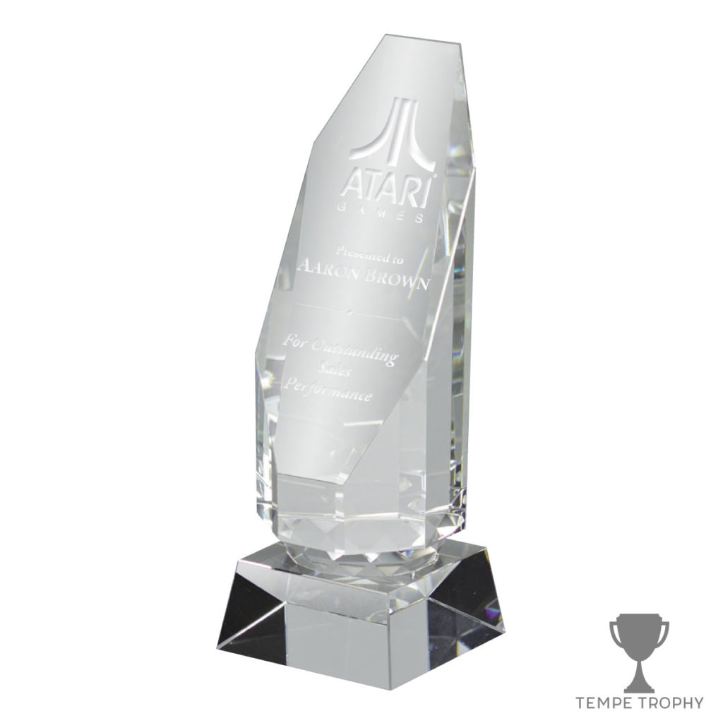 Refraction Clear Crystal Award
