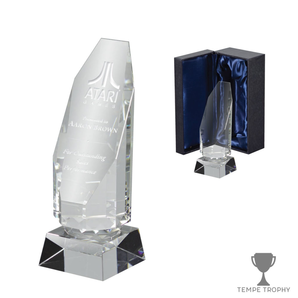 Refraction Clear Crystal Award