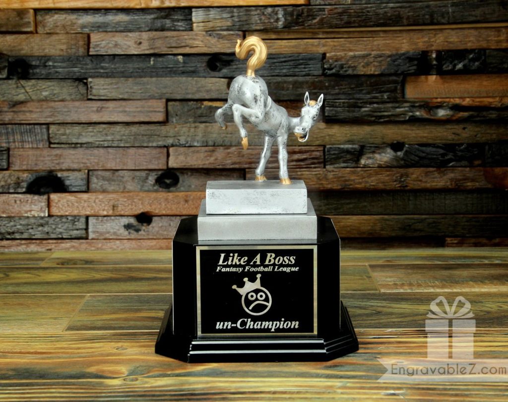 Fantasy Football Trophy - Jackass Bobble Bum