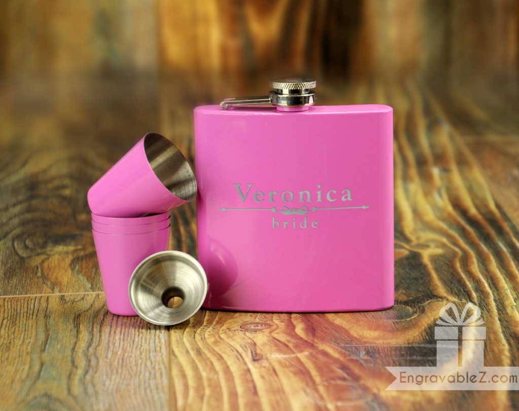 Flask Gift Set w/ Custom Engraving - Fully Loaded - Image 5