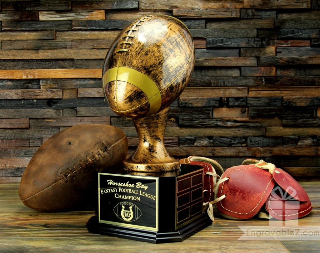 Fantasy Football Trophy - The Winning Pass