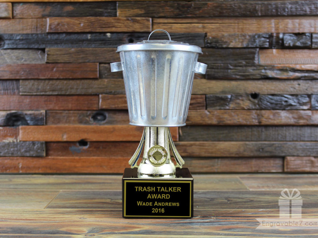 Fantasy Football Trophy - Take Out the Trash - Image 2