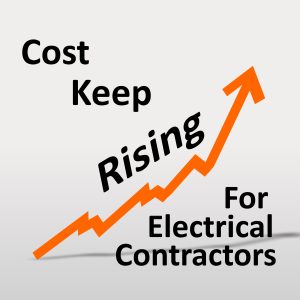 material cost continue to rise for electrical contractors